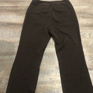 Ladies brown dress slacks